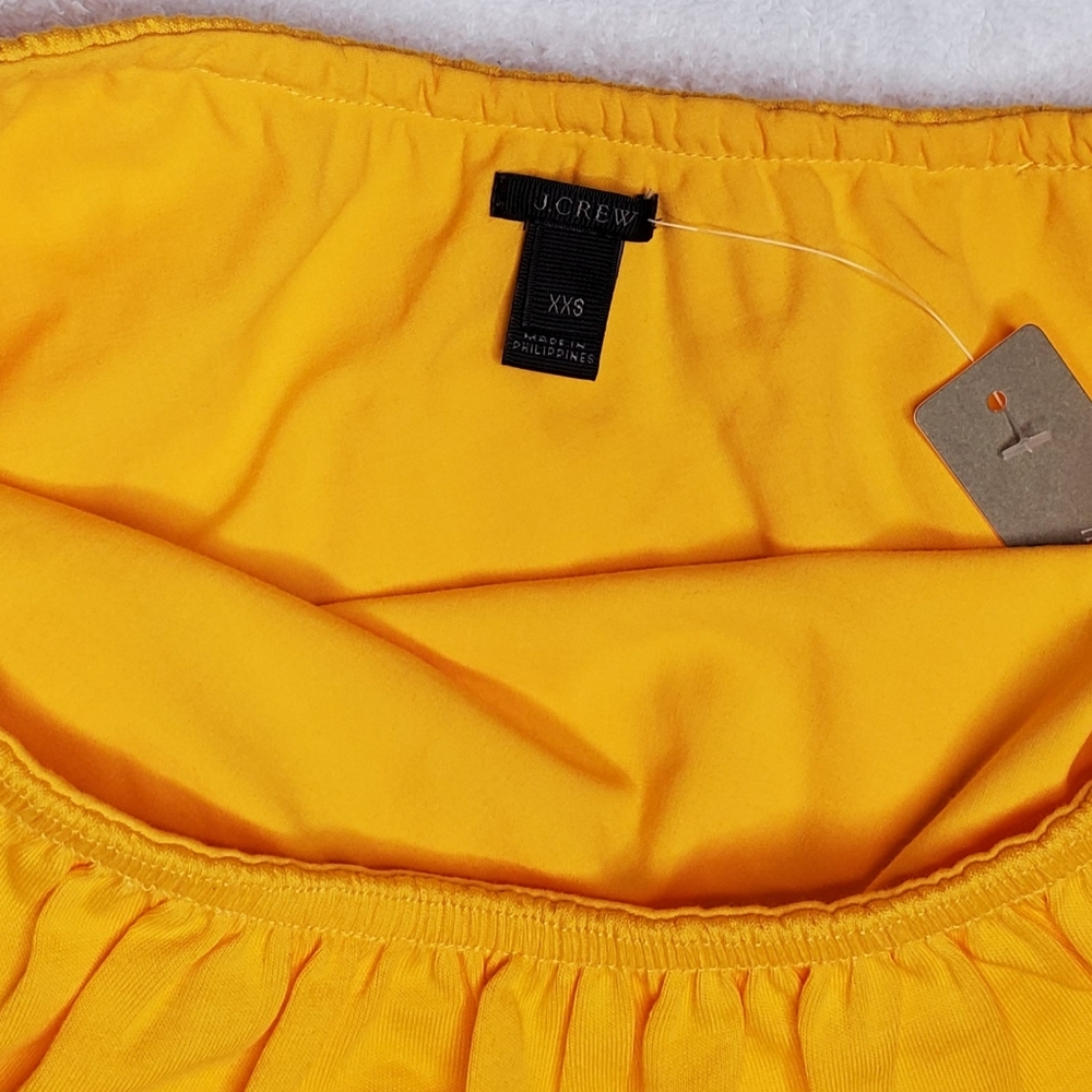 J CREW One Shoulder Ruffle Top Size … - Picture 4 of 4
